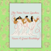 Fates Birthday Card Greek Mythology Birthday Card - The Fates Birthday Card