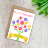 Flowers Personalised Birthday (2) Personalised April Birthday Card - Colourful Daisies