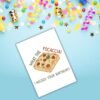 Funny Belated Birthday Card – What the Focaccia I Missed Your Birthday