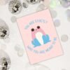 Frog Transgender DOV Card (2) You Are Exactly Who You Are Meant To Be – Trans Pride Frog Card