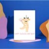 Funny Belated Birthday Card - Happy Bleated Birthday