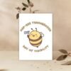 Hap Bee Transgender DOV Card (3) Hap-Bee Transgender Day of Visibility – Trans Pride Bee Card