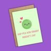 Hap-pea Non-Binary Parent’s Day Card