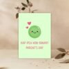 Hap-pea Non-Binary Parent’s Day Card