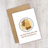 Funny Leaving Card - We Hope Your New Job Has Better Biscuits