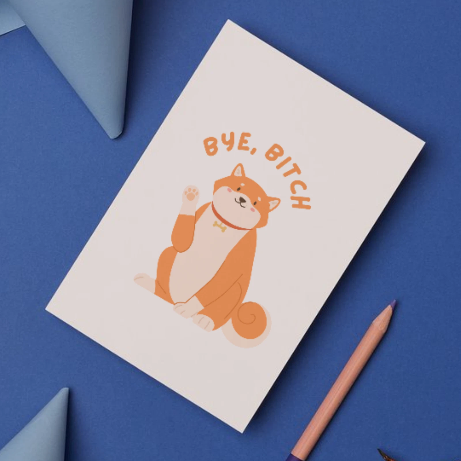 Funny Leaving Card - Bye, Bitch Card - Image 2