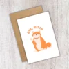 Leaving bye bitch 4 Funny Leaving Card - Bye, Bitch Card