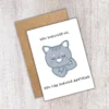 Leaving survive anything 4 Funny Leaving Card - You Survived Us. You Can Survive Anything