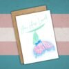 Loved Butterfly Transgender DOV Card (1) You Are Loved – Trans Pride Butterfly Card
