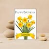 March Personalised Birthday (3) Personalised March Birthday Card