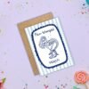Welsh Birthday Card – Pen-blwydd Hapus Mermaid Card
