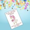 Funny Belated Birthday Card - Never Age Cute Goose