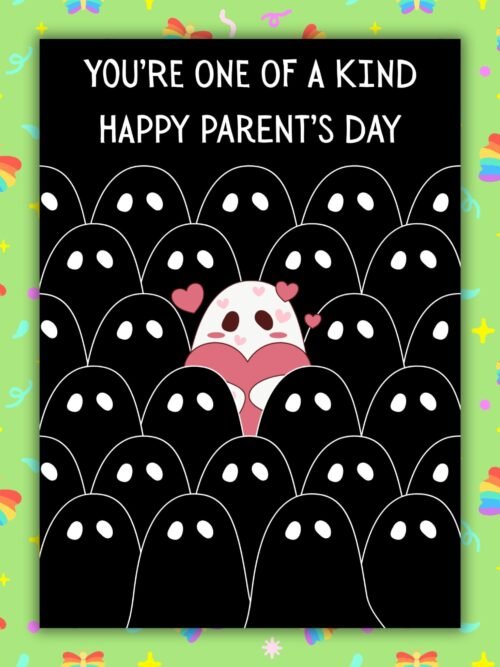 Non-Binary Parents Day Card - You’re One of a Kind