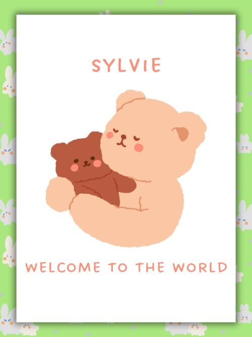 Personalised New Baby Personalised Baby New Baby Card β Welcome To The World