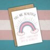 You Are Beautiful Happy Transgender DOV Card (1) You Are Beautiful – Happy Transgender Day of Visibility Card