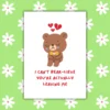 bear leaving 1 Leaving Card - I Can’t Bear-lieve You’re Actually Leaving Me
