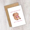 capy leaving 4 Capybara Leaving Card - Capy Leaving Day