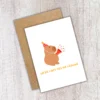 capy leaving card 4 Funny Leaving Card - We’re Capy You’re Leaving