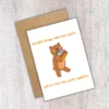 leaving escape plan 4 Funny Leaving Card - You Go First… We’ll Follow With Snacks