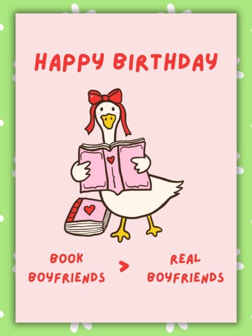 Birthday Book Boyfriend Card Book Boyfriend Birthday Card