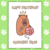 Birthday Crochet King Card Crochet Birthday Card โ Crochet King