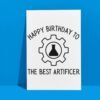 Artificer Birthday Card | D&D & Baldur’s Gate Fantasy Gamer Card