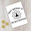 Artificer Birthday Card | D&D & Baldur’s Gate Fantasy Gamer Card
