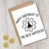 Artificer Birthday Card | D&D & Baldur’s Gate Fantasy Gamer Card