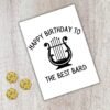Bard Birthday Card | D&D & Baldur’s Gate Fantasy Gamer Card