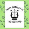 Bard Birthday Card | D&D & Baldur’s Gate Fantasy Gamer Card