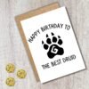 Druid Birthday Card | D&D & Baldur’s Gate Fantasy Gamer Card