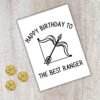 Ranger Birthday Card | D&D & Baldur’s Gate Fantasy Gamer Card