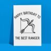 Ranger Birthday Card | D&D & Baldur’s Gate Fantasy Gamer Card