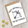 Ranger Birthday Card | D&D & Baldur’s Gate Fantasy Gamer Card