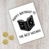 Wizard Birthday Card | D&D & Baldur’s Gate Fantasy Gamer Card