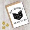 Wizard Birthday Card | D&D & Baldur’s Gate Fantasy Gamer Card